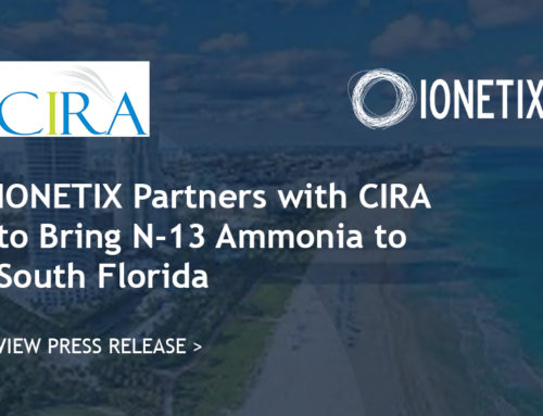 IONETIX Partners with CIRA to Bring N-13 Ammonia to South Florida