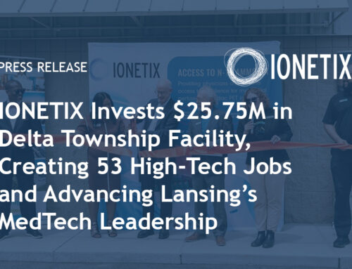 IONETIX Invests $25.75M in Delta Township Facility, Creating 53 High-Tech Jobs and Advancing Lansing’s MedTech Leadership